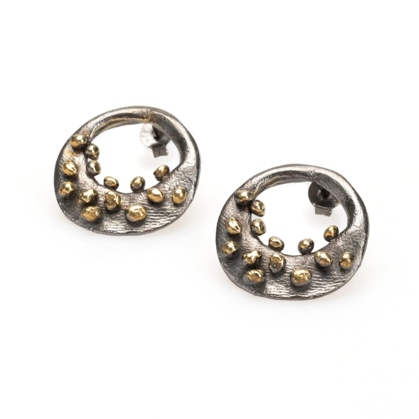 Golden Orbs Earrings