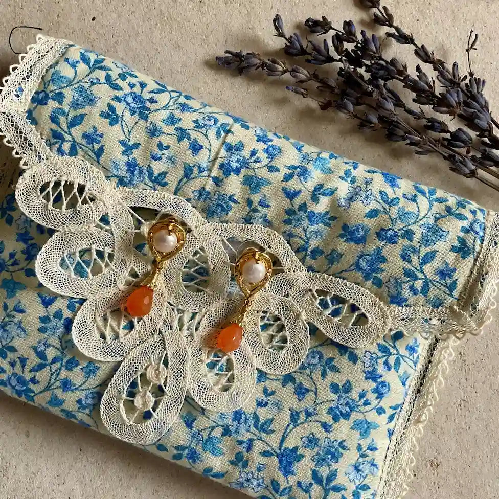 Hellenistic Gold Pearl Earrings