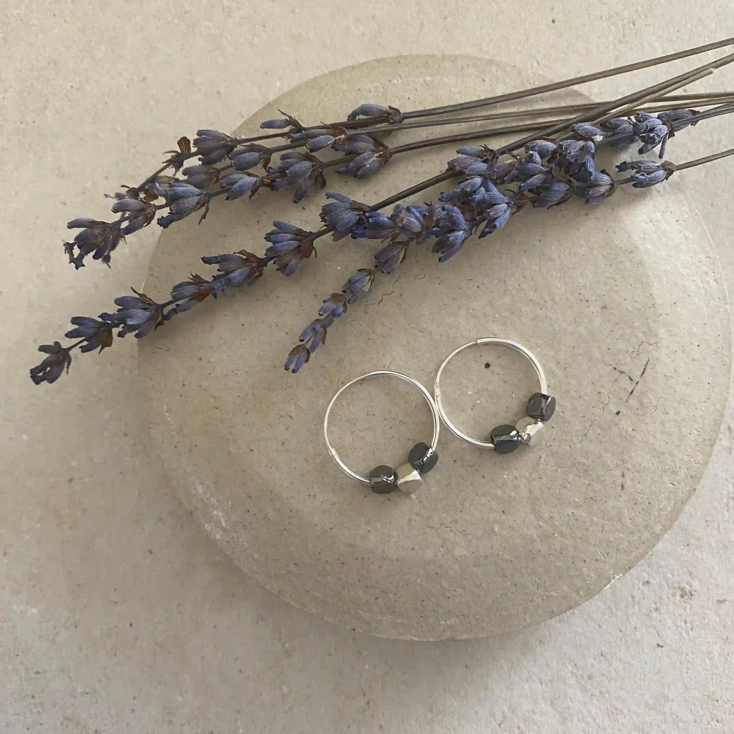Silver Hoop Earrings