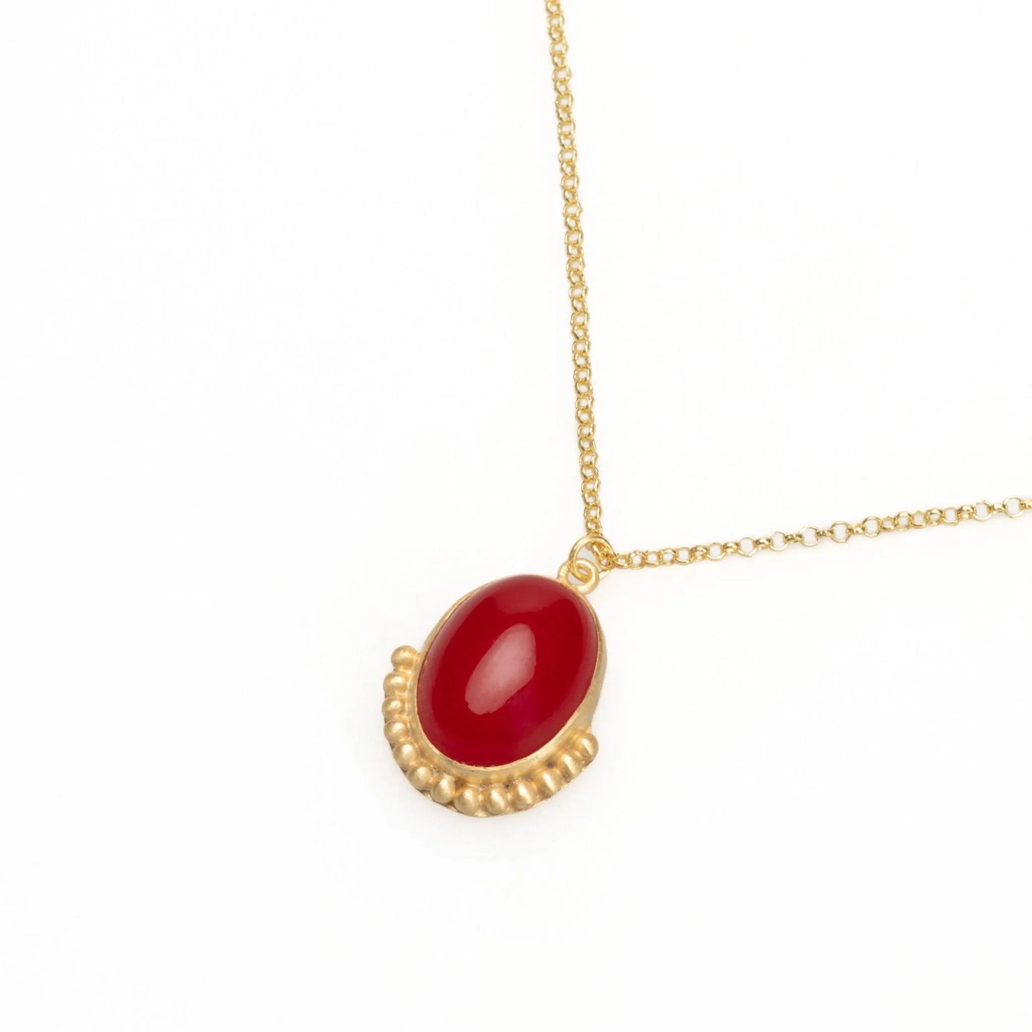 Red Agate Necklace