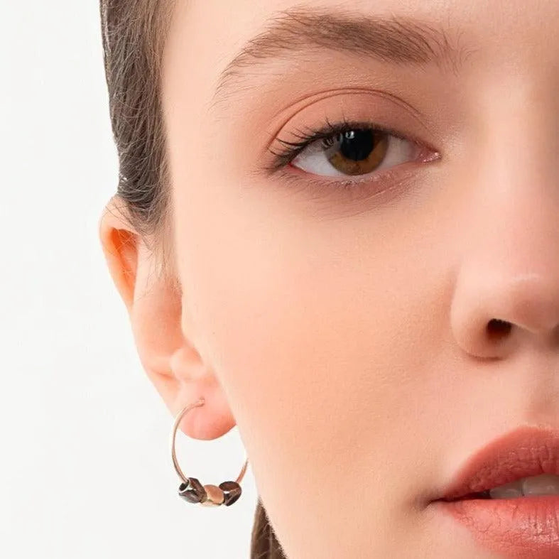 Silver Hoop Earrings