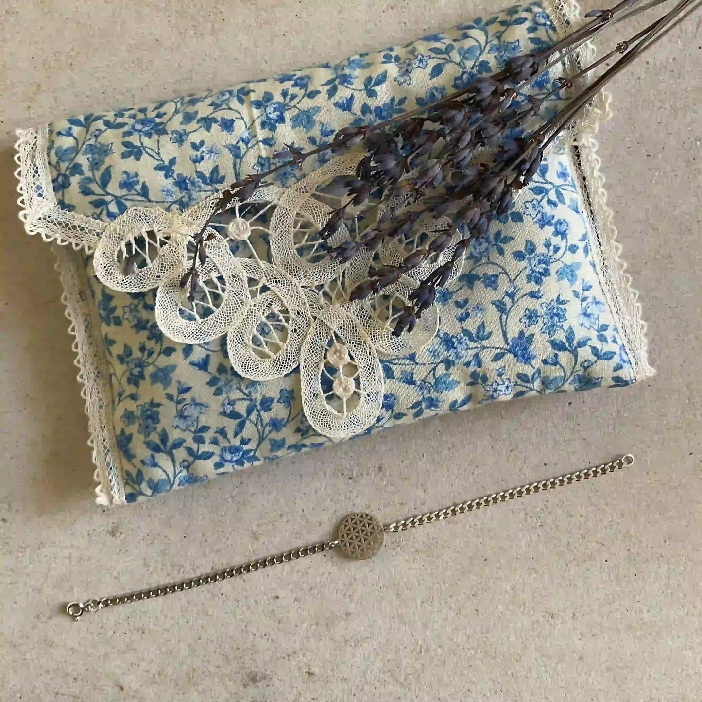 Flower of Life Silver Bracelet