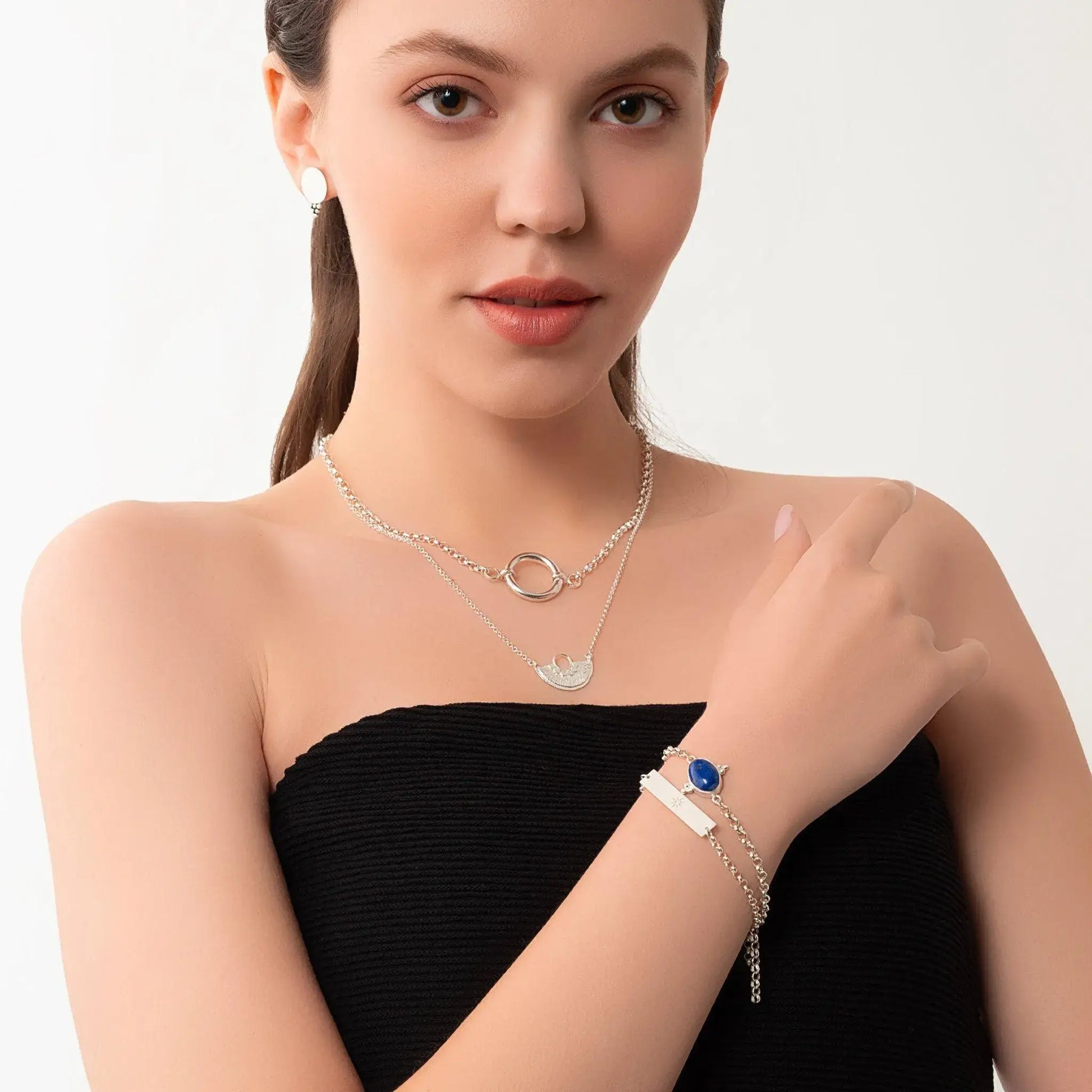 Silver North Star Bracelet