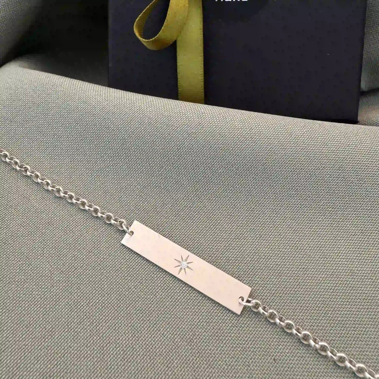 Silver North Star Bracelet