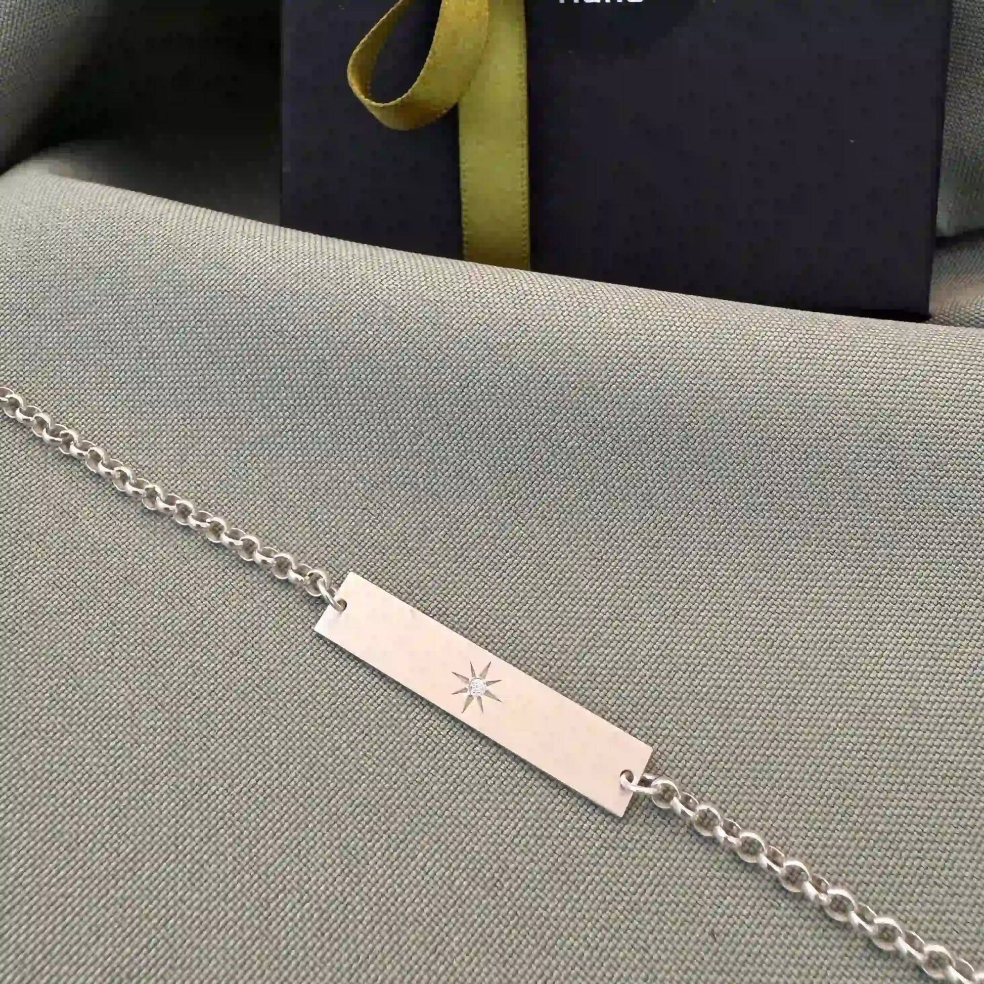 Silver North Star Bracelet