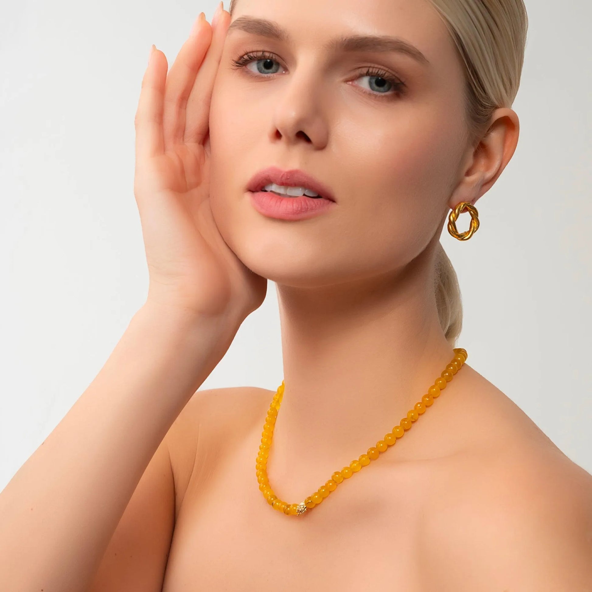 Twist Earrings, Stud Earrings