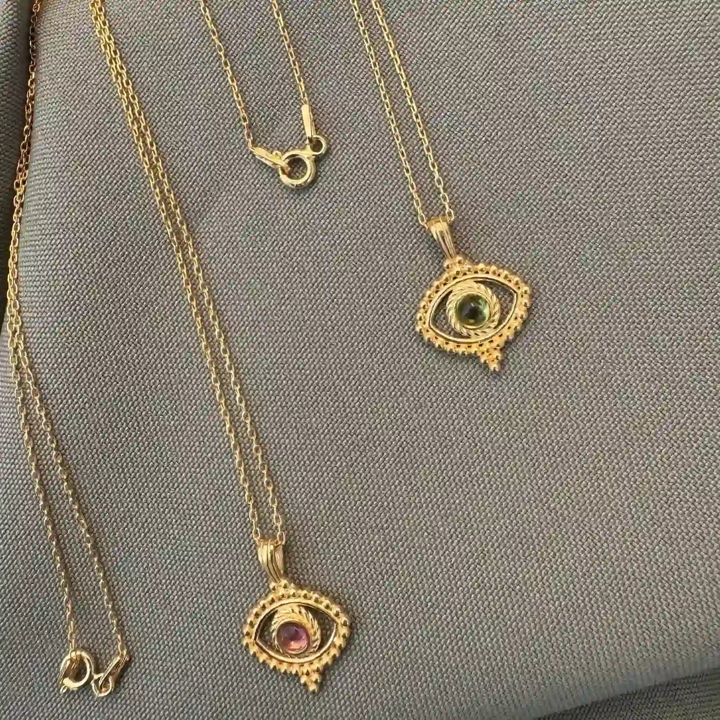 Dainty Evil Eye Necklace