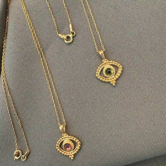 Dainty Evil Eye Necklace