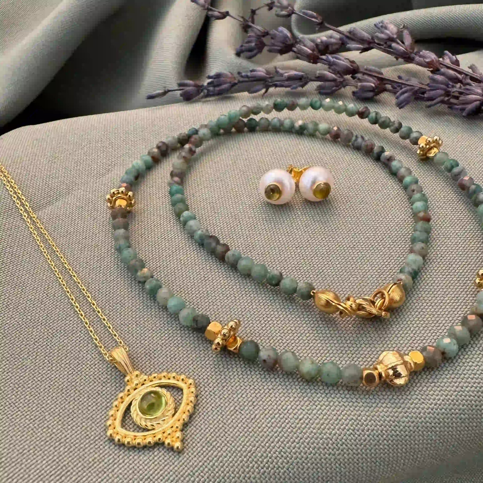 Dainty Evil Eye Necklace
