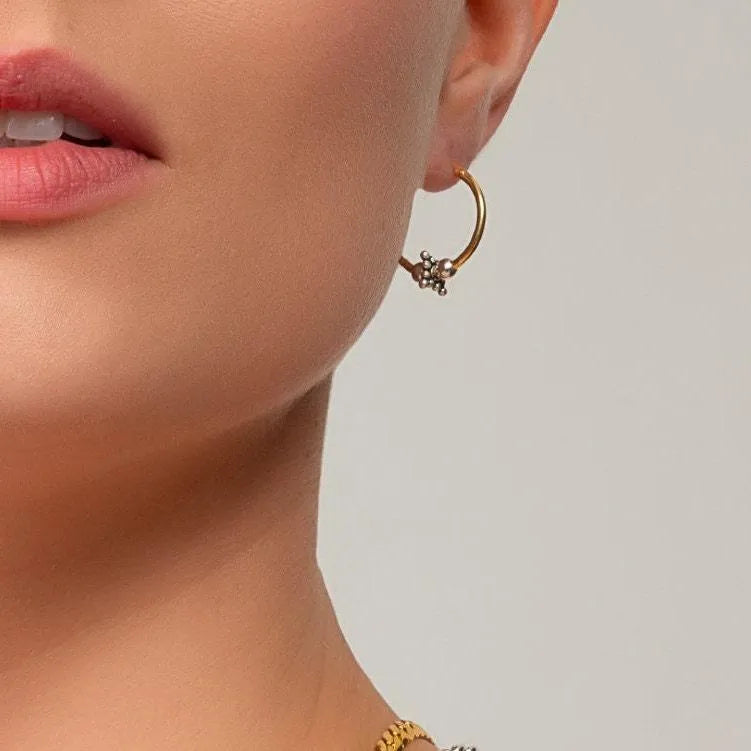 Indian Hoop Earrings